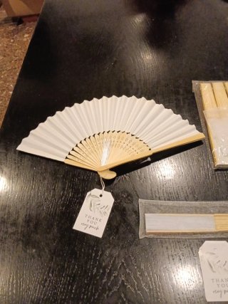 Abanicos para eventos 14 und,para eventos y desped