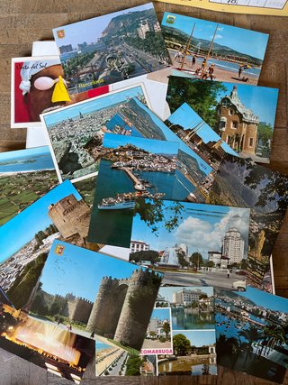 15 Postales España Años 60-90 (algunas escritas)