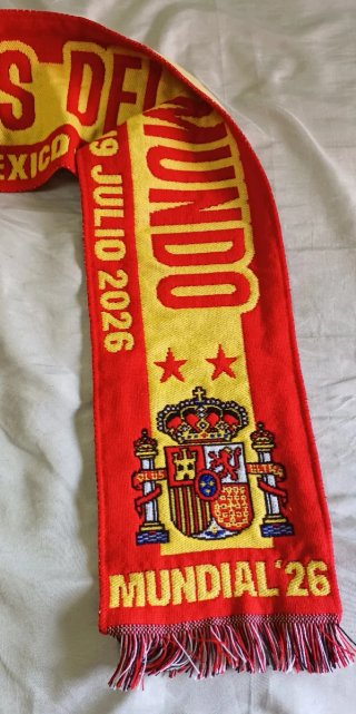 Bufanda España Campeona Mundo 2026