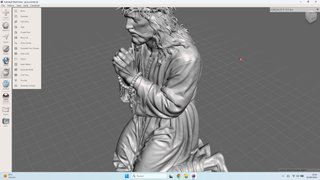 Jesús Orando 3D