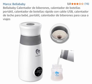 Calentador biberones portátil Bellababy