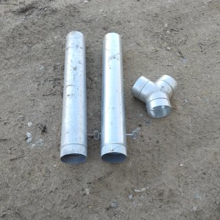Tubos para estufa de metal