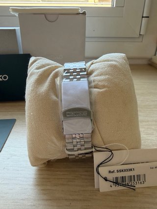 Seiko 5 Sports GMT SSK033K1 Nuevo Full Set
