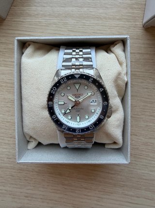 Seiko 5 Sports GMT SSK033K1 Nuevo Full Set