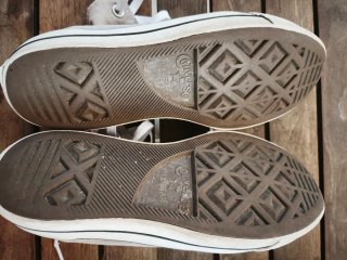 Converse Bota Plataforma Talla 37 Beige