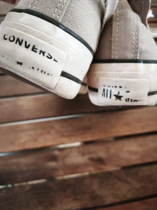 Converse Bota Plataforma Talla 37 Beige