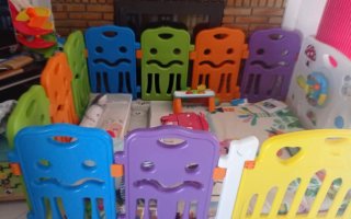 Parque infantil modular para bebés