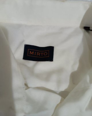 Camisa blanca hombre talla grande.
