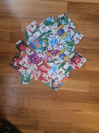 80 Cromos de fútbol