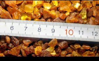 Ambar crudo del Baltico