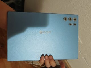 Tablet movil azul