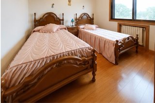 Juego de 2 camas gemelas de madera