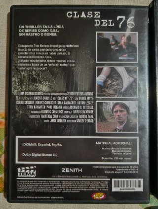 Lote 5 Películas DVD Terror y Suspense