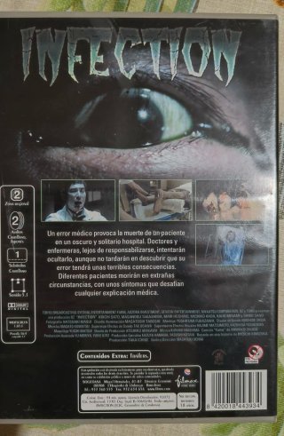 Lote 5 Películas DVD Terror y Suspense