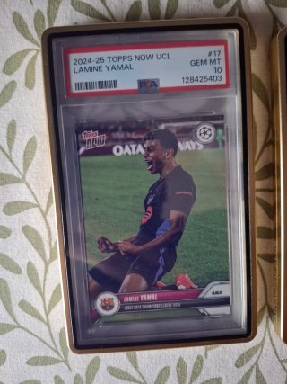 Lamine Yamal PSA 10 Cartas UCL y EURO