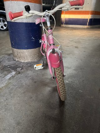 Bicicleta Infantil Rosa Hello Kitty