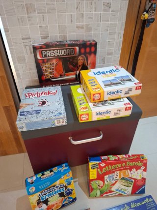 Lote 6 juegos de mesa infantiles