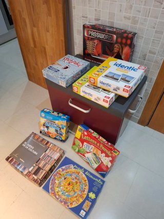 Lote 6 juegos de mesa infantiles