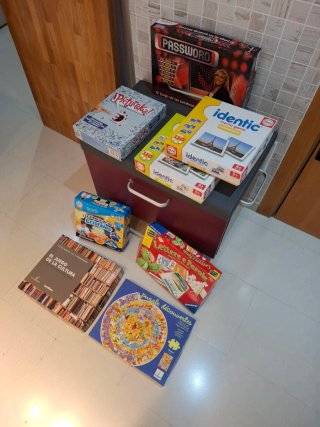Lote 6 juegos de mesa infantiles
