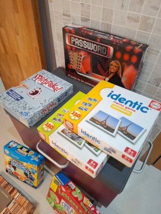 Lote 6 juegos de mesa infantiles