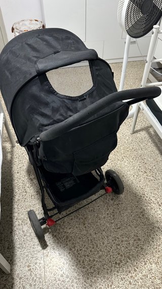 Carrito de paseo negro