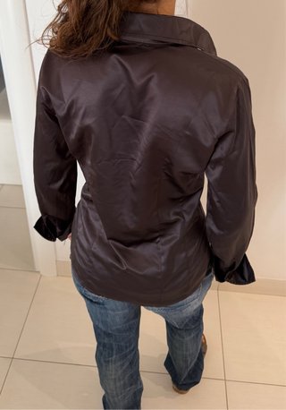 Camicia Sisley prugna taglia S