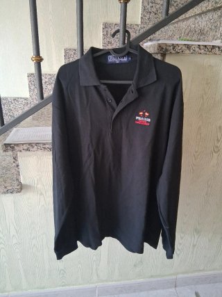 Polo Club Negro Talla L sin usar