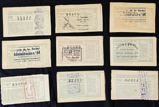 LOTE 115 DÉCIMOS LOTERÍA NACIONAL 1960