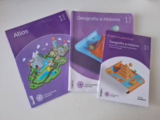 Lote Libros Geografía e Historia 1º ESO