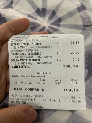 Sacaleches Medela Eléctrico