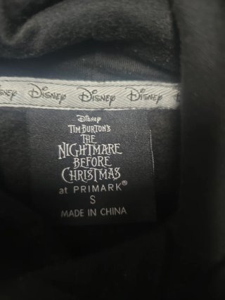 Sudadera Jack Pesadilla Antes Navidad negra
