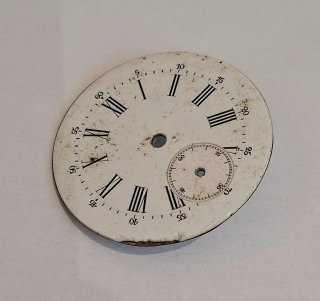 Quadrante Orologio da Tasca Antico Originale