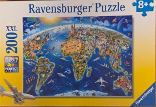 Puzzle Ravensburger XXL 200 piezas Mundo