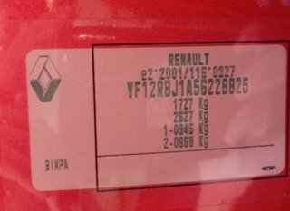 411580 6.5j17ch4-40 llanta renault captur