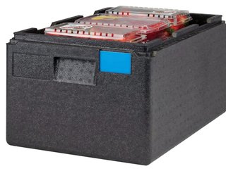 Contenedor isotérmico Cambro 46L Negro