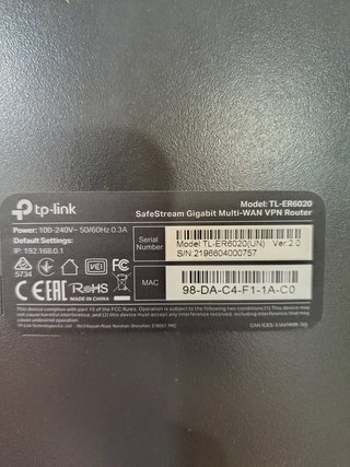 TP-Link TL-ER6020 Balanceador Carga VPN