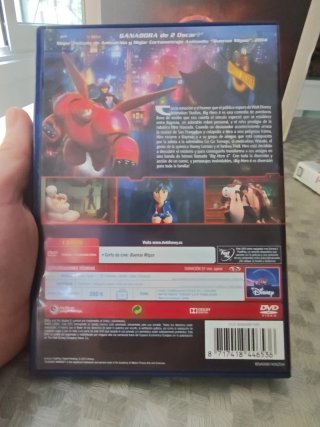 Big Hero 6 DVD (Español)