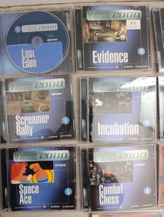Lote 2 juegos PC: Starcraft, Baldurs Gate...