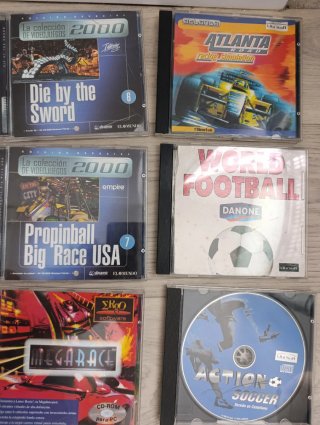 Lote 2 juegos PC: Starcraft, Baldurs Gate...
