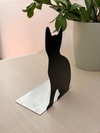 Sujetalibros gato IKEA