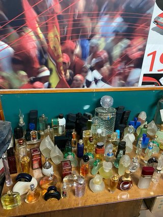 Lote de perfumes de colección antiguos