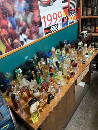 Lote de perfumes de colección antiguos