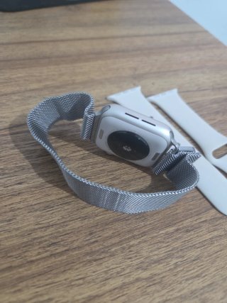 Apple Watch SE 2ª Gen 40mm Plata + 2 Correas