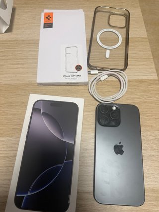 iPhone 16 Pro Max 256GB Negro/Gris
