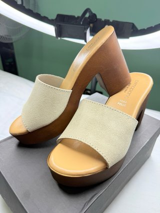 Zapatos tacón Primadonna Beige Talla 38