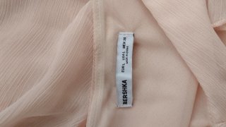 Top tirantes rosa Bershka volantes