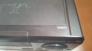 Vídeo VHS Sony SLV-L4CS DA Pro 4 Head