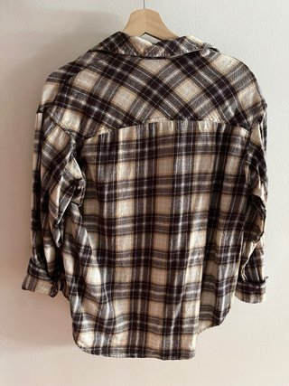 Camisa cuadros Stradivarius Talla S
