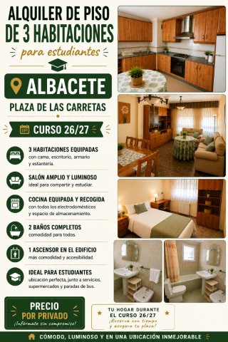 Alquiler piso estudiantes