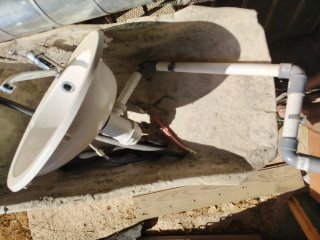 Lavabo autocaravana PVC